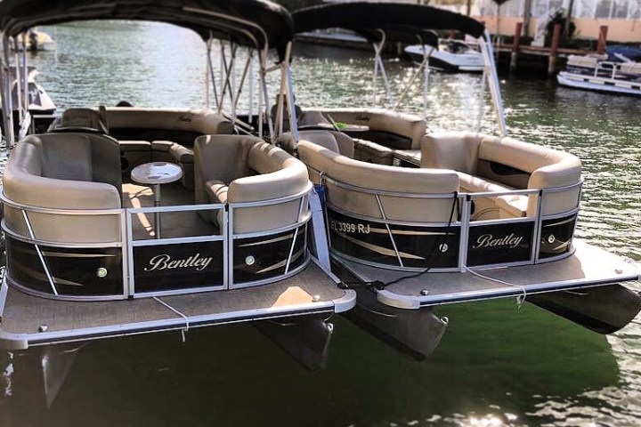 a small boat in the water